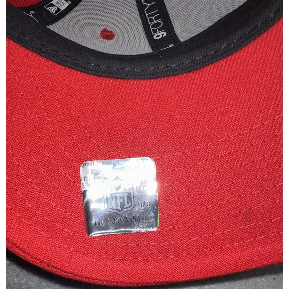 NFL Kansas City Chiefs Youth New Era 9Forty Adjustable Ball Cap Red